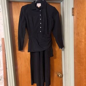 Vintage Jonathan Logan Dress 1940s (1944, 1945) Size 13